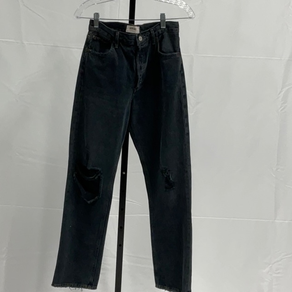 Agolde Black Boyfriend Jeans
